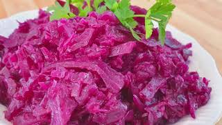 Tradycyjna kapusta czerwona kapusta modra  Traditional Red Cabbage Blue Cabbage [upl. by Bluefield]