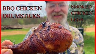 Smoked Chicken Leg Recipe  How To BBQ Chicken Drumsticks [upl. by Even911]