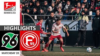 Hannover 96  Fortuna Düsseldorf 11  HIghlights  2 Bundesliga 202425 [upl. by Wrench338]