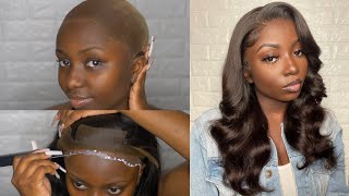 VERY DETAILED amp NATURAL Frontal Wig Install For Beginners From START To FINISH  Klaiyi Hair [upl. by Adiam]