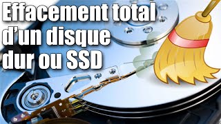 Effacer totalement un disque dur ou un SSD [upl. by Shira]