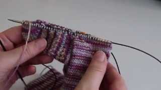 How To work a gusset heel [upl. by Parlin427]