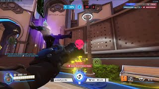 75 Accuracy Gale Ana Overwatch 2 Season 11 Gameplay [upl. by Ryter]