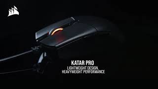 CORSAIR KATAR PRO Gaming Mouse  Lightweight Design Heavyweight Performance [upl. by Carolle]