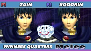 GOML 2023  Zain Marth Vs KoDoRin Marth Smash Melee  SSBM [upl. by Ramirolg558]