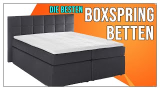 Boxspringbett TEST  Welches Bett kaufen Vergleich [upl. by Rellia]