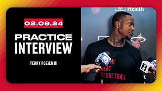 Practice Interview Terry Rozier III [upl. by Berrie954]