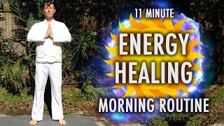 Pranic Healing Exercises  11 Minute Energy Healing Morning Routine [upl. by Atinahs]