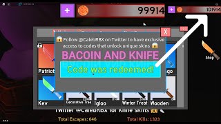 ALL NEW SECRET Bakon CODES Roblox April 2021  BACOIN AND KNIFE [upl. by Seena]