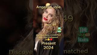 Angelina Jolie Rare Beauty of Hollywood antesedepois beforeandafter angelinajolie hollywood [upl. by Otrebogad126]