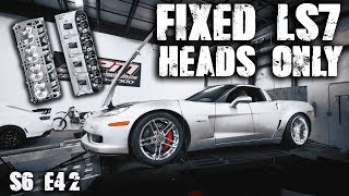 C6 Z06 LS7 Fixed Heads How Much Power Does it Gain  RPM S6 E42 [upl. by Notirb]