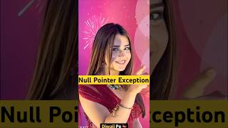 null pointer exception in java coding programming nullpointerexception roshniwalia [upl. by Natsud]