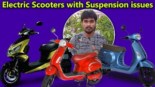 Electric Scooters with bad Suspensions in India 🙄🙏 [upl. by Scheck654]