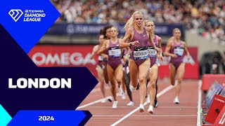 Highlights  London 2024  Wanda Diamond League [upl. by Elahcim]