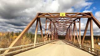 Sep 162024 Driving from Dawson City YT to Inuvik NT Part 1 Canada [upl. by Eerat]