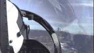 FA18 Hornet Pilots View  Carrier Landing [upl. by Ordisy]