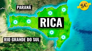 Como Santa Catarina Está Rapidamente se Tornando o estado Mais Rico do Brasil [upl. by Retsae669]