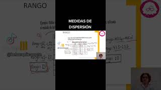 estadística datos dispersion EP7 MEDIDAS DE DISPERSIÓN [upl. by Hillary]