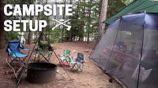 How to Setup Your RV Campsite for Beginners  Water Sewer Electric and Gear PLUS Newbie Checklist [upl. by Aihsekan]