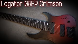 RED TIDE — LEGATOR G8FP CRIMSON HEADLESS MULTISCALE 8STRING GUITAR Legatorguitarsofficial [upl. by Armin114]