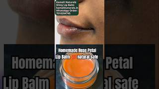 Home Made Rose Petal Lip Balm lipbalmIn selfcare skincare [upl. by Lleda]