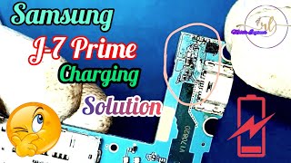 Samsung J7 Prime charging Solution Damage PCB mobileengineer [upl. by Enialb]