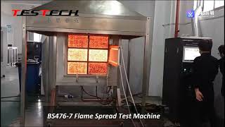 shorts introduce Flame Spread Test Machine BS4767 [upl. by Marylinda]