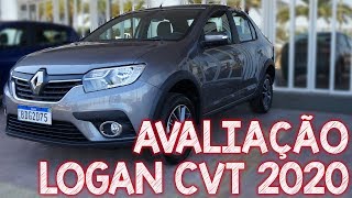 Avaliação Renault Logan 16 CVT 2020  Finalmente LOGAN e SANDERO com câmbio automático bom [upl. by Anoiuq316]