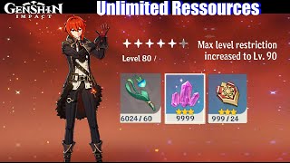 Genshin Impact  Unlimited Upgrade amp Ascension Materials Farming Guide [upl. by Shurlock]