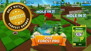 Golf Battle  Pine Forest  4 Power Club  Tips Tricks amp Shortcuts [upl. by Shelden]