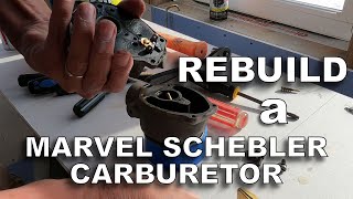 Howto Rebuild a Marvel Schebler Carburetor ― Teardown [upl. by Landy]