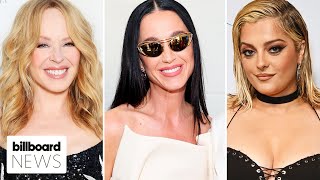 Katy Perry’s New Album Kylie Minogue Teams Up With Bebe Rexha amp Tove Lo amp More  Billboard News [upl. by Neal]