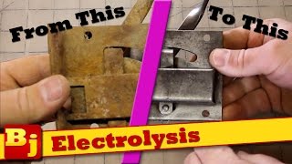 Remove Rust With Electrolysis [upl. by Llenej699]