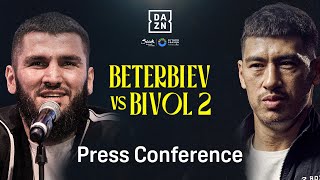 RIYADH SEASON ARTUR BETERBIEV VS DMITRY BIVOL 2  THE LAST CRESCENDO  PRESS CONFERENCE LIVESTREAM [upl. by Ahsilak]