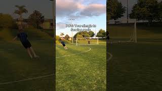 Scoring goal trainingFootball new videoshorts feedfutbol⚽ [upl. by Schacker]