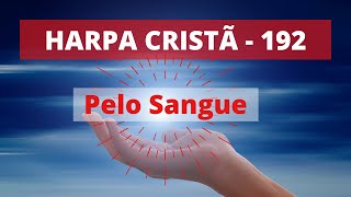 Harpa Cristã  192  Pelo Sangue  Levi  com letra [upl. by Tedra]