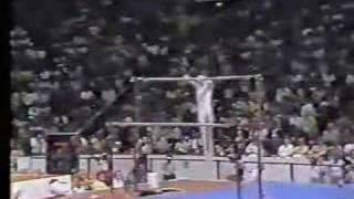 Nadia Comaneci  1976 Olympics EF  Uneven Bars [upl. by Naghem]