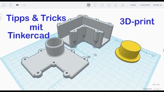 Tipps und Tricks mit Tinkercad [upl. by Sheelagh631]