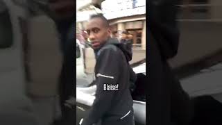 Mamadou Sakho bumped into Blaise Matuidi in Paris 🤣 via mamadousakhoIG shorts [upl. by Hermon]