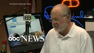 Rush Limbaugh diagnosed with advanced lung cancer l ABC News [upl. by Oby]