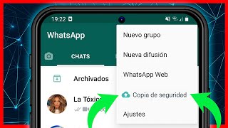 Cómo hacer COPIA de SEGURIDAD en WHATSAPP 2024 [upl. by Owena718]