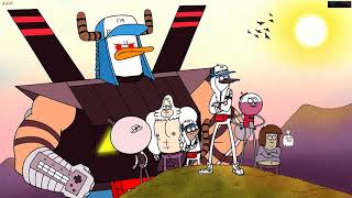 Every Regular Show intro and End Credits [upl. by Annavas]