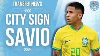 BREAKING NEWS Man City Sign Sávio [upl. by Saraiya]