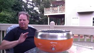 Homping Grill Easy To Use Charcoal Grill [upl. by Ariamoy]