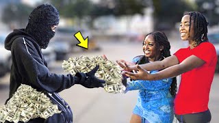 Reverse Robbery Prank On People ARRESTED [upl. by Werdna]