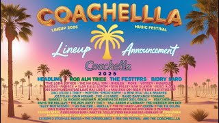 Coachella announces lineup for stacked 2025 music festival [upl. by Aloiv]