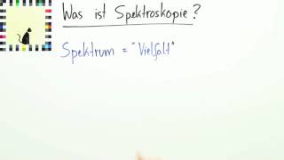 Spektroskopie  eine Einführung  Chemie  Analytische Chemie [upl. by Janice488]