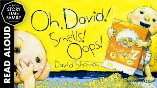 Oh David SMELLS OOPS  Childrens Books Read Aloud [upl. by Marlea]