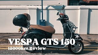 Vespa GTS 150  Review [upl. by Suolkcin]