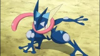 Ash’s Greninja’s all moves [upl. by Enyehc]